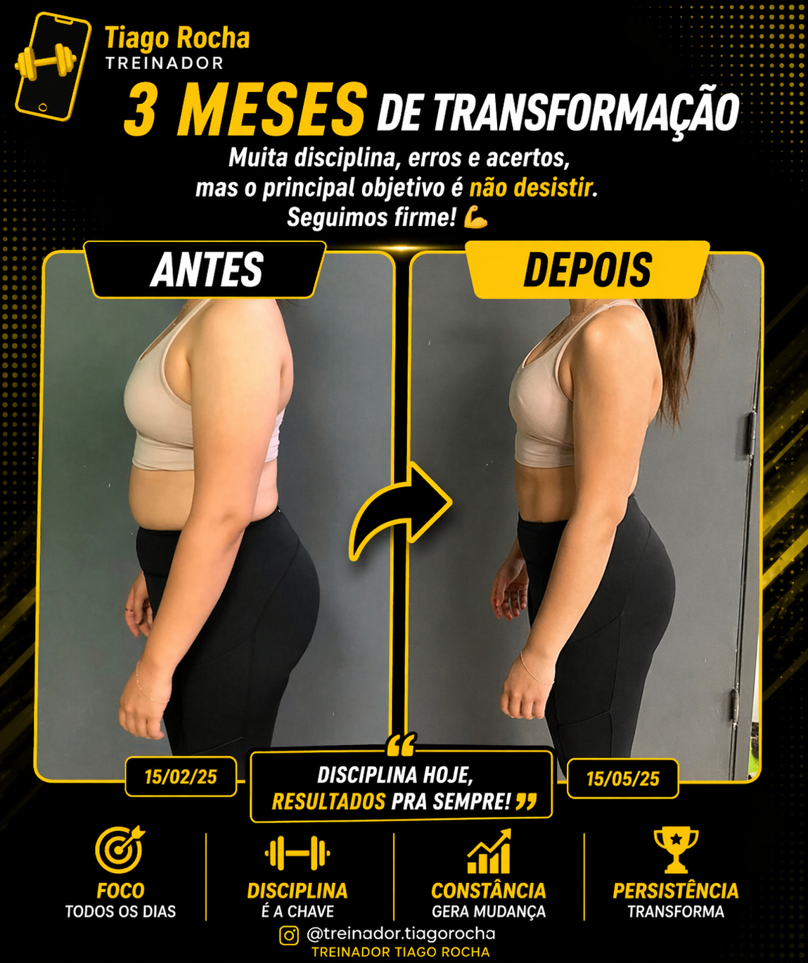 Transformação aluna 8
