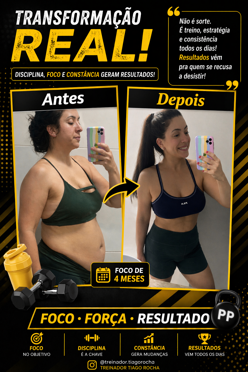 Transformação aluna 9